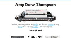 Desktop Screenshot of amydrewthompson.com